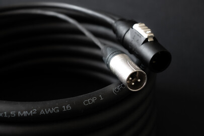 DMX Cable Assembly XLR 3-Pin Plug to Jack
